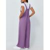 imageAUTOMET Womens Beach Vacation Outfits Jumpsuits Overalls Wide Leg Casual Summer Spring Outfits Rompers Trendy JumpersPurple