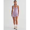 imageAUTOMET Womens Jumpsuits Shorts Rompers Workout One Piece Bodysuits Jumpers Yoga Summer Fashion Vacation Outfits Clothes 2025Purple