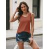 imageAUTOMET Womens Loose Fit Casual Flowy Tank Tops Square Neck Trendy Sleeveless Summer Tops Clothes Outfits 2025Maple