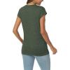 imageAUTOMET Summer Tops for Women T Shirts 2025 Beach Vacation Fashion Spring Dressy Business Casual Outfits Workout Boho ClothesArmygreen