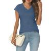imageAUTOMET Summer Tops for Women T Shirts 2025 Beach Vacation Fashion Spring Dressy Business Casual Outfits Workout Boho ClothesBlue