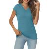 imageAUTOMET Summer Tops for Women T Shirts 2025 Beach Vacation Fashion Spring Dressy Business Casual Outfits Workout Boho ClothesBluegreen