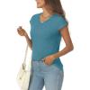 imageAUTOMET Summer Tops for Women T Shirts 2025 Beach Vacation Fashion Spring Dressy Business Casual Outfits Workout Boho ClothesBluegreen