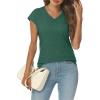imageAUTOMET Summer Tops for Women T Shirts 2025 Beach Vacation Fashion Spring Dressy Business Casual Outfits Workout Boho ClothesGreen