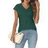 imageAUTOMET Summer Tops for Women T Shirts 2025 Beach Vacation Fashion Spring Dressy Business Casual Outfits Workout Boho ClothesGreen