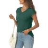imageAUTOMET Summer Tops for Women T Shirts 2025 Beach Vacation Fashion Spring Dressy Business Casual Outfits Workout Boho ClothesGreen