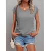 imageAUTOMET Summer Tops for Women T Shirts 2025 Beach Vacation Fashion Spring Dressy Business Casual Outfits Workout Boho ClothesGrey