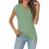 imageAUTOMET Summer Tops for Women T Shirts 2025 Beach Vacation Fashion Spring Dressy Business Casual Outfits Workout Boho ClothesLightgreen