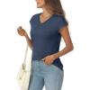 imageAUTOMET Summer Tops for Women T Shirts 2025 Beach Vacation Fashion Spring Dressy Business Casual Outfits Workout Boho ClothesNavy