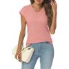 imageAUTOMET Summer Tops for Women T Shirts 2025 Beach Vacation Fashion Spring Dressy Business Casual Outfits Workout Boho ClothesPink