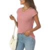imageAUTOMET Summer Tops for Women T Shirts 2025 Beach Vacation Fashion Spring Dressy Business Casual Outfits Workout Boho ClothesPink