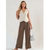 imageAUTOMET Vest for Women Summer Tops Spring Outfits Linen 2025 Fashion Button Down Sleeveless Business Casual Dressy ClothesApricot