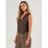 imageAUTOMET Vest for Women Summer Tops Spring Outfits Linen 2025 Fashion Button Down Sleeveless Business Casual Dressy ClothesBrown