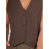 imageAUTOMET Vest for Women Summer Tops Spring Outfits Linen 2025 Fashion Button Down Sleeveless Business Casual Dressy ClothesBrown