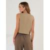 imageAUTOMET Vest for Women Summer Tops Spring Outfits Linen 2025 Fashion Button Down Sleeveless Business Casual Dressy ClothesKhaki