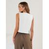 imageAUTOMET Vest for Women Summer Tops Spring Outfits Linen 2025 Fashion Button Down Sleeveless Business Casual Dressy ClothesWhite