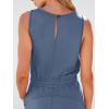 imageAUTOMET Womens Jumpsuits Dressy Summer Outfits Casual Sleeveless Wide Leg Long Pants Rompers Fashion ClothesHaze Blue