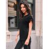 imageAUTOMET Womens Short Sleeve Tops Summer Tshirts Casual 2025 Cute Ruffle Crewneck Trendy Fashion Dressy Cute Work OutfitsBlack