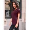 imageAUTOMET Womens Short Sleeve Tops Summer Tshirts Casual 2025 Cute Ruffle Crewneck Trendy Fashion Dressy Cute Work OutfitsWinered
