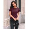imageAUTOMET Womens Short Sleeve Tops Summer Tshirts Casual 2025 Cute Ruffle Crewneck Trendy Fashion Dressy Cute Work OutfitsWinered