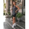 imageAUTOMET Womens Tank Tops Summer Sleeveless High Neck Casual Cute Basic Trendy Loose Crew Flowy Beach Shirt Vacation OutfitsGrey