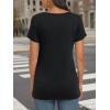 imageAUTOMET Womens Tops Casual Spring Summer Tshirts 2025 Short Sleeve Square Neck Basic Tee OutfitsBlack
