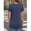 imageAUTOMET Womens Tops Casual Spring Summer Tshirts 2025 Short Sleeve Square Neck Basic Tee OutfitsNavy