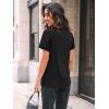 imageAUTOMET Womens T Shirts Lace Tops Fashion Short Sleeve Trendy Business Casual Dressy Knitted Summer Clothes 2025Black