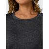 imageAUTOMET Womens Workout Tops Short Sleeve Gym Shirts Summer Athletic Yoga Tshirts Loose Fit Casual Clothes 2025Blackgrey