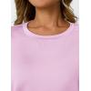 imageAUTOMET Womens Workout Tops Short Sleeve Gym Shirts Summer Athletic Yoga Tshirts Loose Fit Casual Clothes 2025Lightpink