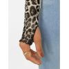 imageAUTOMET Lace Long Sleeve Floral Mesh Mockneck Going Out Tops for Women Spring Fashion Outfits 2025Leopardprint
