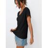 imageAUTOMET V Neck T Shirts for Women Eyelet Embroidery Summer Spring Casual Cute Tops Fashion Beach Vacation ClothesBlack