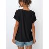 imageAUTOMET V Neck T Shirts for Women Eyelet Embroidery Summer Spring Casual Cute Tops Fashion Beach Vacation ClothesBlack