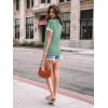 imageAUTOMET Womens Shirts Short Sleeve Tops Business Casual Tee Spring Summer Clothes Trendy Fashion Dressy Blouses Outfits 2025Green