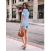 imageAUTOMET Womens Shirts Short Sleeve Tops Business Casual Tee Spring Summer Clothes Trendy Fashion Dressy Blouses Outfits 2025Lightblue