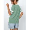 imageAUTOMET Womens Short Sleeve Shirts Summer Tops Spring Trendy Fashion Tees Casual Dressy Crewneck Clothes Basic Outfits 2025Green