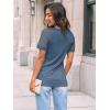 imageAUTOMET Womens Summer Short Sleeve T Shirt 2025 V Neck Tops Spring Vacation Lace Blouses Dressy Casual Fashion ClothesNavy