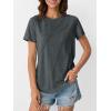 imageAUTOMET Womens Summer Tops Workout Shirts Beach Vacation Outfits Business Tshirts Dressy Fashion Spring Clothes 2025Blackgrey