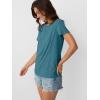 imageAUTOMET Womens Summer Tops Workout Shirts Beach Vacation Outfits Business Tshirts Dressy Fashion Spring Clothes 2025Bluegreen