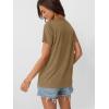 imageAUTOMET Womens Summer Tops Workout Shirts Beach Vacation Outfits Business Tshirts Dressy Fashion Spring Clothes 2025Coffee