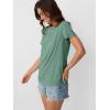 imageAUTOMET Womens Summer Tops Workout Shirts Beach Vacation Outfits Business Tshirts Dressy Fashion Spring Clothes 2025Lightgreen