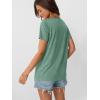 imageAUTOMET Womens Summer Tops Workout Shirts Beach Vacation Outfits Business Tshirts Dressy Fashion Spring Clothes 2025Lightgreen