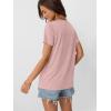 imageAUTOMET Womens Summer Tops Workout Shirts Beach Vacation Outfits Business Tshirts Dressy Fashion Spring Clothes 2025Pink