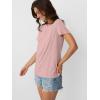 imageAUTOMET Womens Summer Tops Workout Shirts Beach Vacation Outfits Business Tshirts Dressy Fashion Spring Clothes 2025Pink
