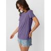 imageAUTOMET Womens Summer Tops Workout Shirts Beach Vacation Outfits Business Tshirts Dressy Fashion Spring Clothes 2025Purple