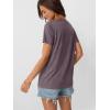 imageAUTOMET Womens Summer Tops Workout Shirts Beach Vacation Outfits Business Tshirts Dressy Fashion Spring Clothes 2025Taupe