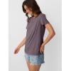 imageAUTOMET Womens Summer Tops Workout Shirts Beach Vacation Outfits Business Tshirts Dressy Fashion Spring Clothes 2025Taupe