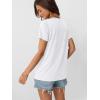 imageAUTOMET Womens Summer Tops Workout Shirts Beach Vacation Outfits Business Tshirts Dressy Fashion Spring Clothes 2025White