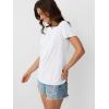 imageAUTOMET Womens Summer Tops Workout Shirts Beach Vacation Outfits Business Tshirts Dressy Fashion Spring Clothes 2025White