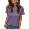 imageAUTOMET Womens Summer Tops Workout Shirts Beach Vacation Outfits Business Tshirts Dressy Fashion Spring Clothes 2025Purple
